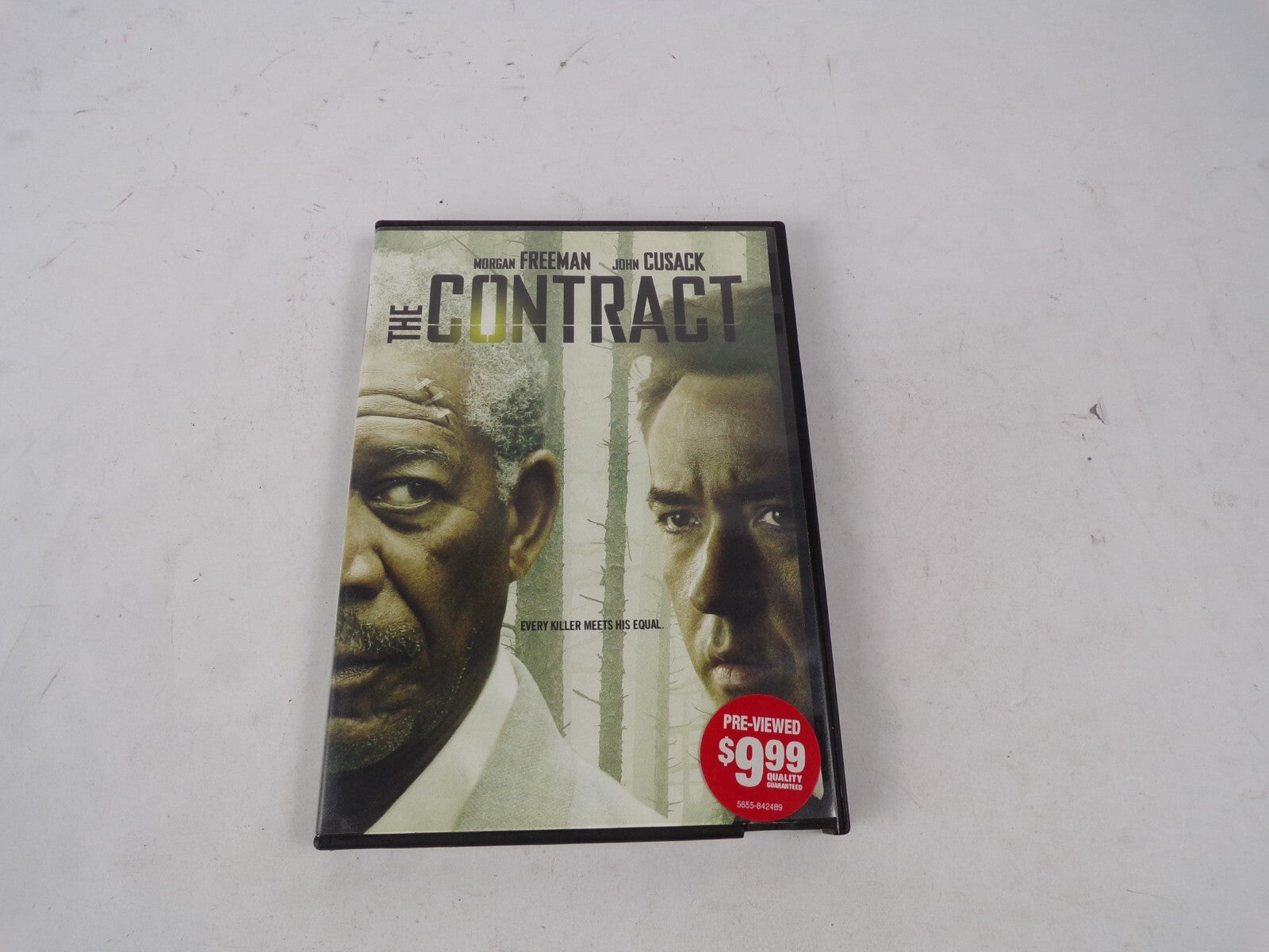 The Cntract Morgan Freeman John Cusack Every Killer Meets His Equal DVD Movies