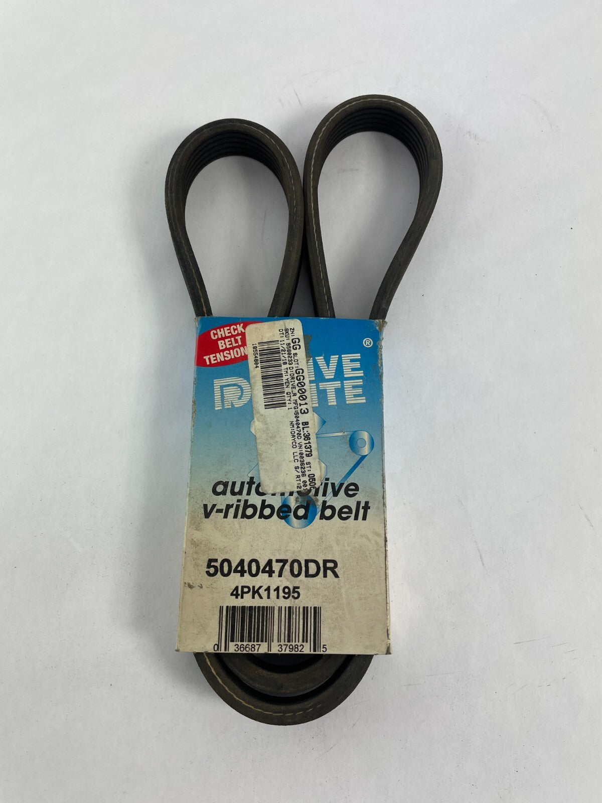 OEM Dayco Drive Rite 5040470DR 4PK1195 Premium Utility V-belt A10
