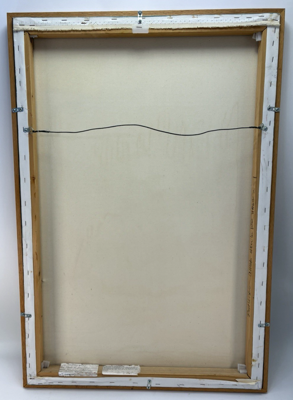 Amado Peña Jr. Original Acrylic on Canvas Mestizo Series Signed 1996 Large 46x31
