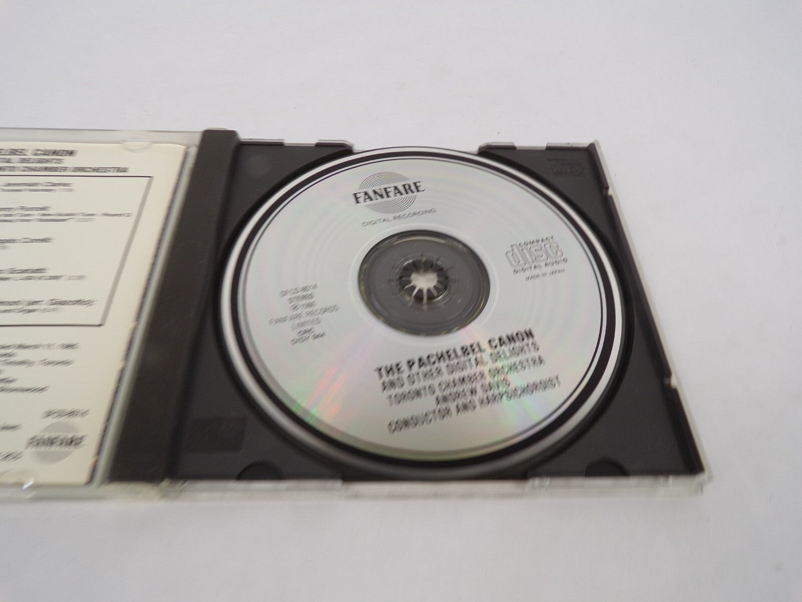 The Pachelbel Canon And Other Digital Delights George Frideric Handel CD#63