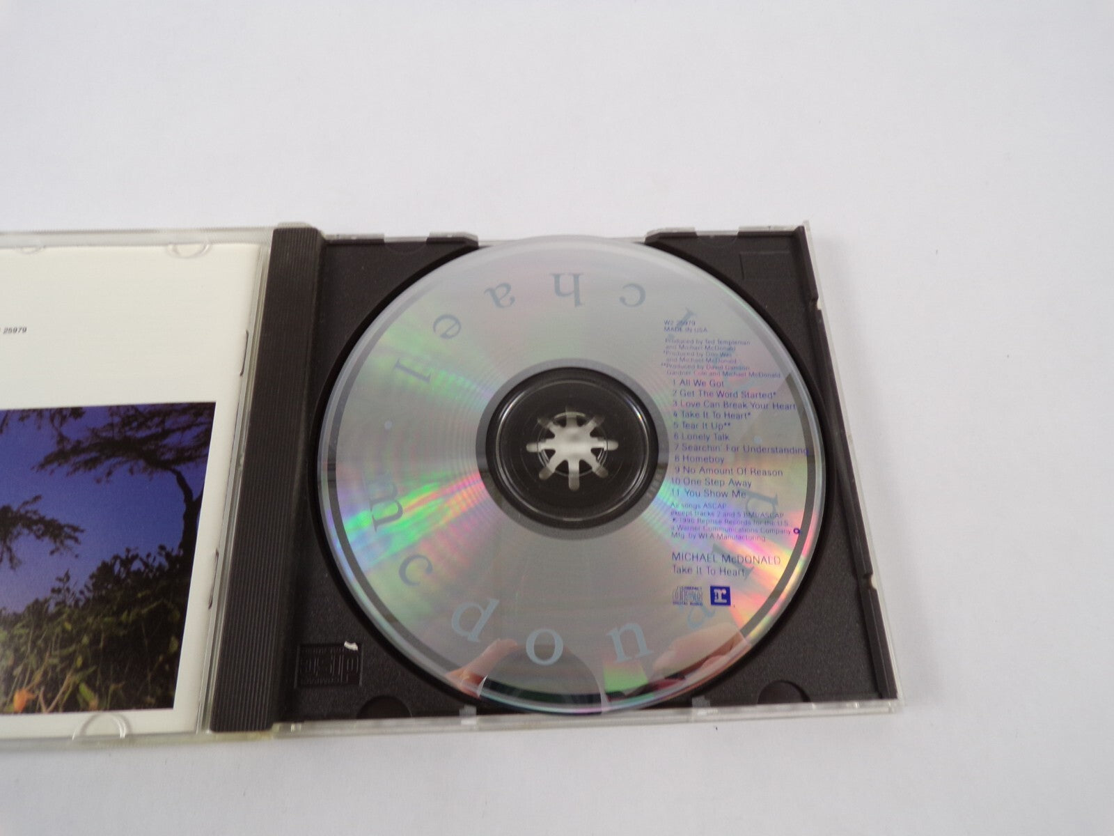 Michael Mc Donald Take ItbTo Heart All We Got Get The World Started Love CD#59