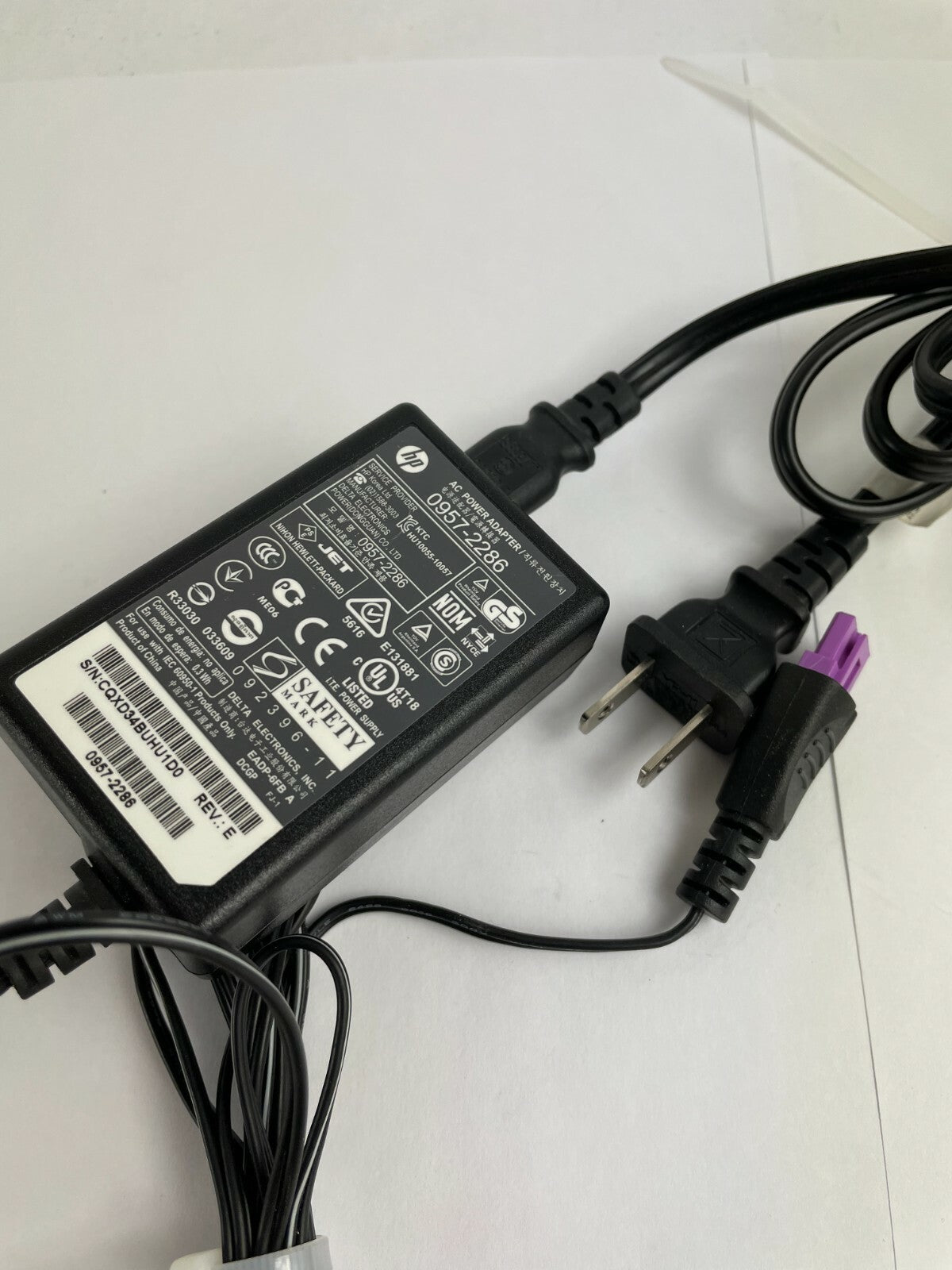 Genuine Hp Ac Adapter 0957-2286 Output 30 V 333 mA Power Supply Adapter A83