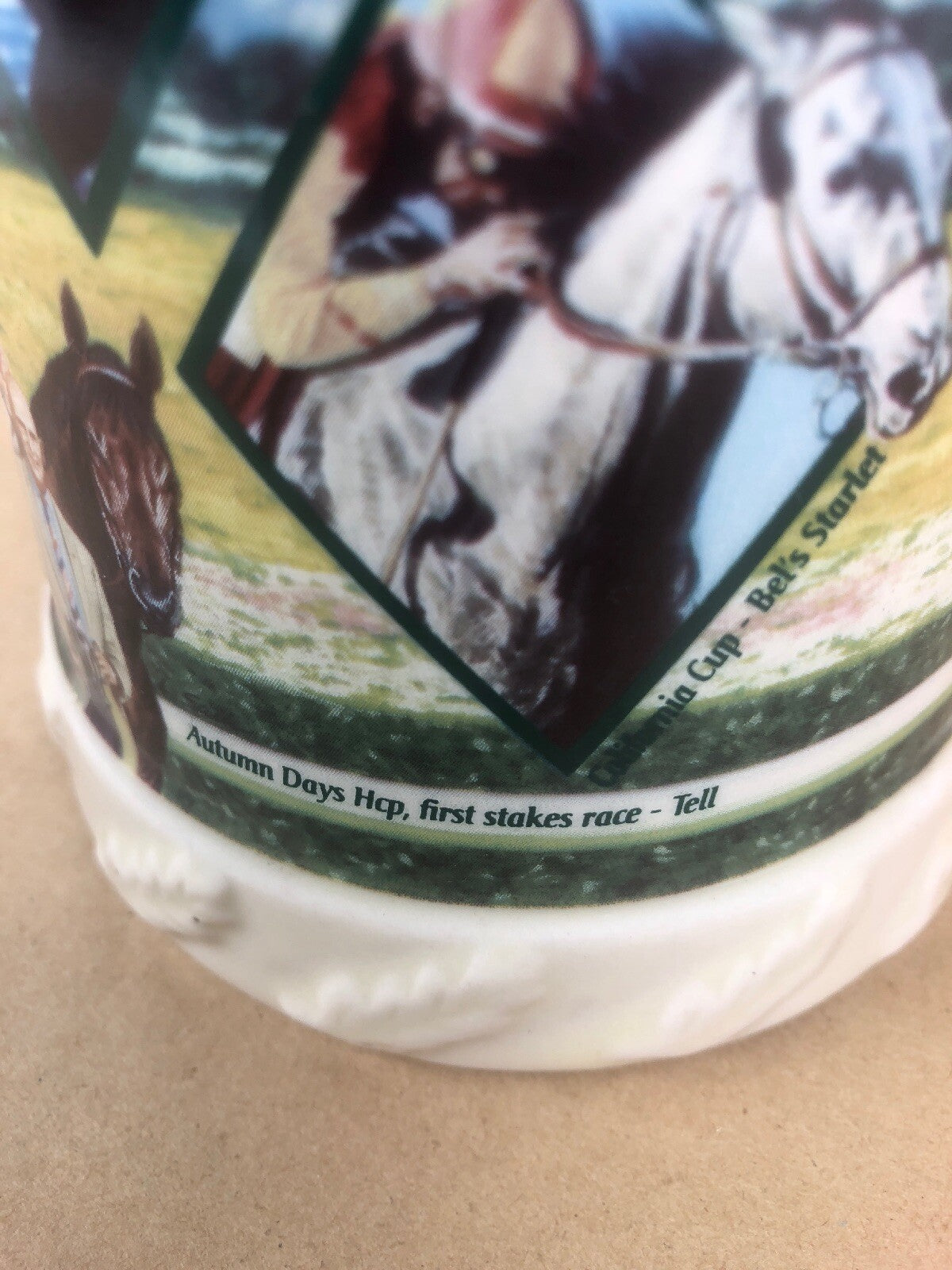 Vintage Oak Tree Santa Anita 20th Anniversary Stein Mug ~ Breeder’s Cup - 1994