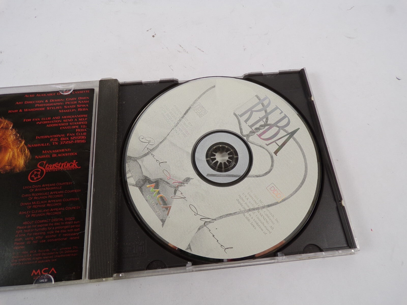 Reba Mc Entire Read My Mind Every Thing That You Want Read May Mind CD#16