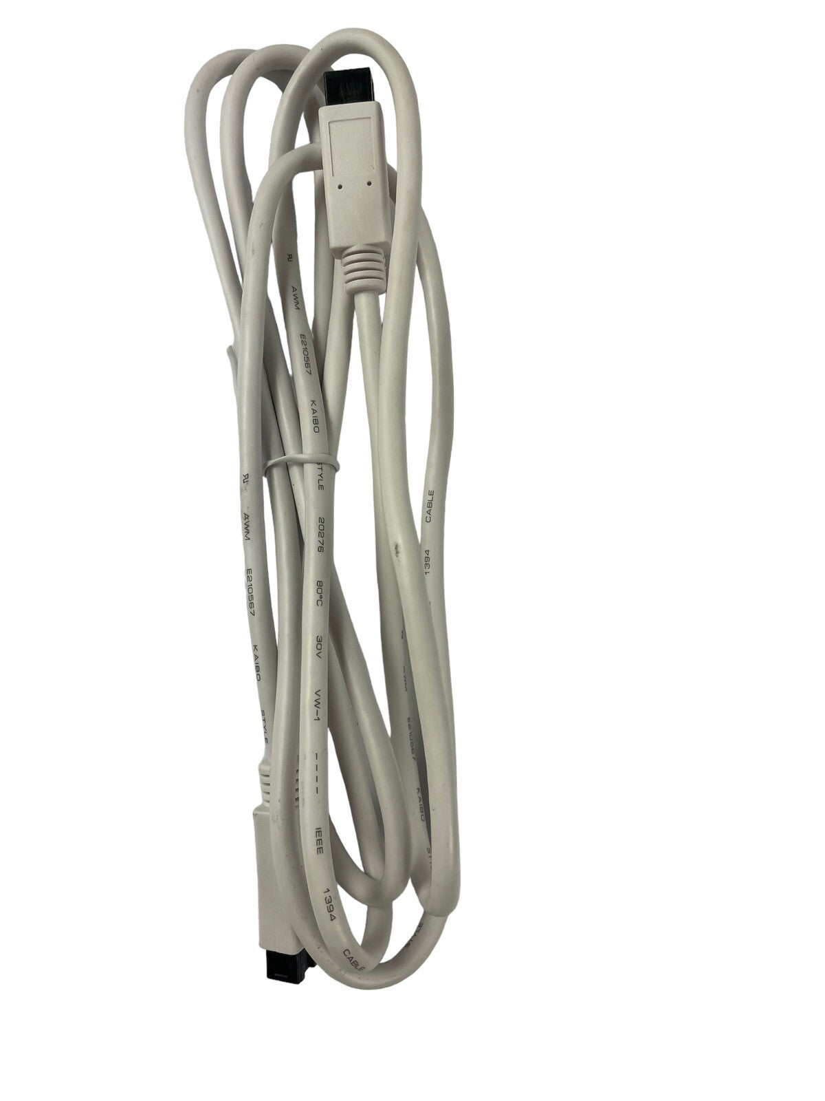 FireWire 1394b 800 IEEE 9 Pin to 9 Pin Male to Male Cable for PC / Mac ( White )