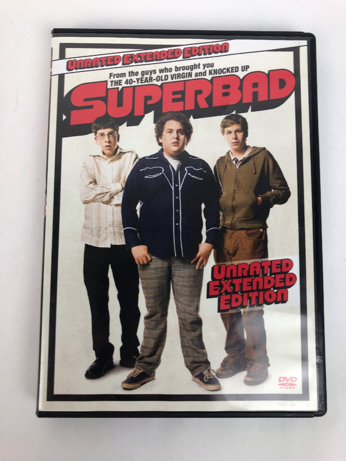 Superbad (DVD, 2007, Unrated; Extended Edition) - *VGC* Fast Free Shipping