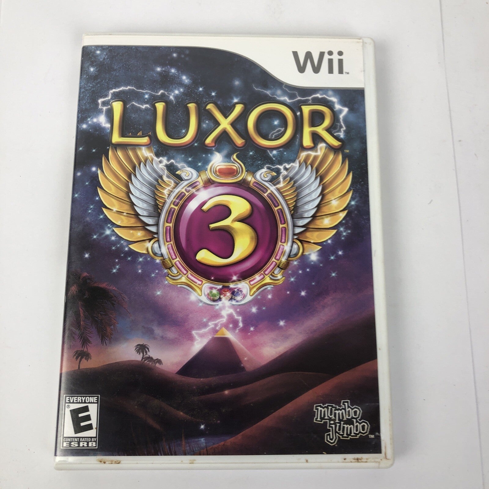 Luxor 3 Mumbo Jumbo Nintendo Wii Game Mint Disc Guaranteed Complete