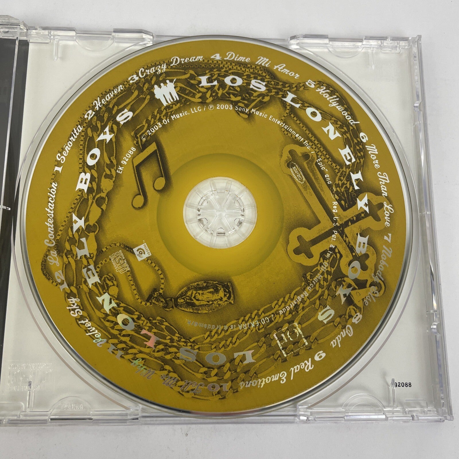 Los Lonely Boys Self Titled Digital Audio CD 2003 Or Music Inc. Epic Records - L