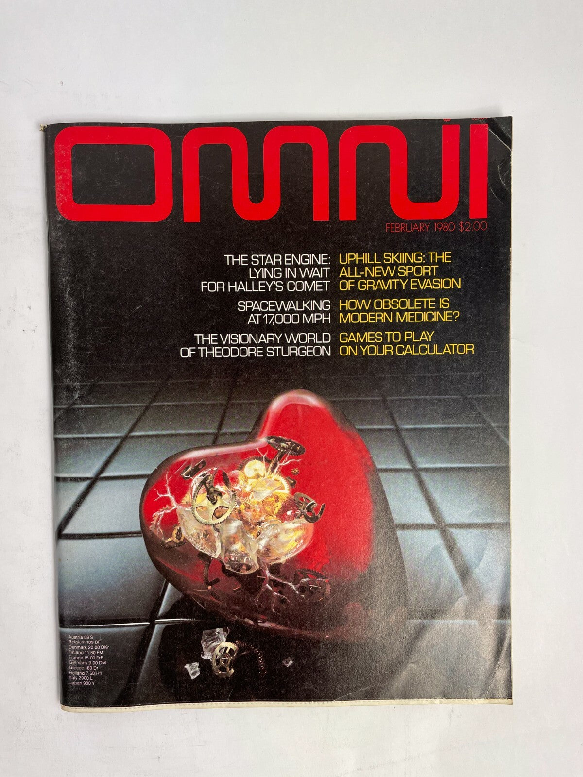 February 1980 Omni Magazine The Star Engine Lying In Wait SpaceWalking Visionary