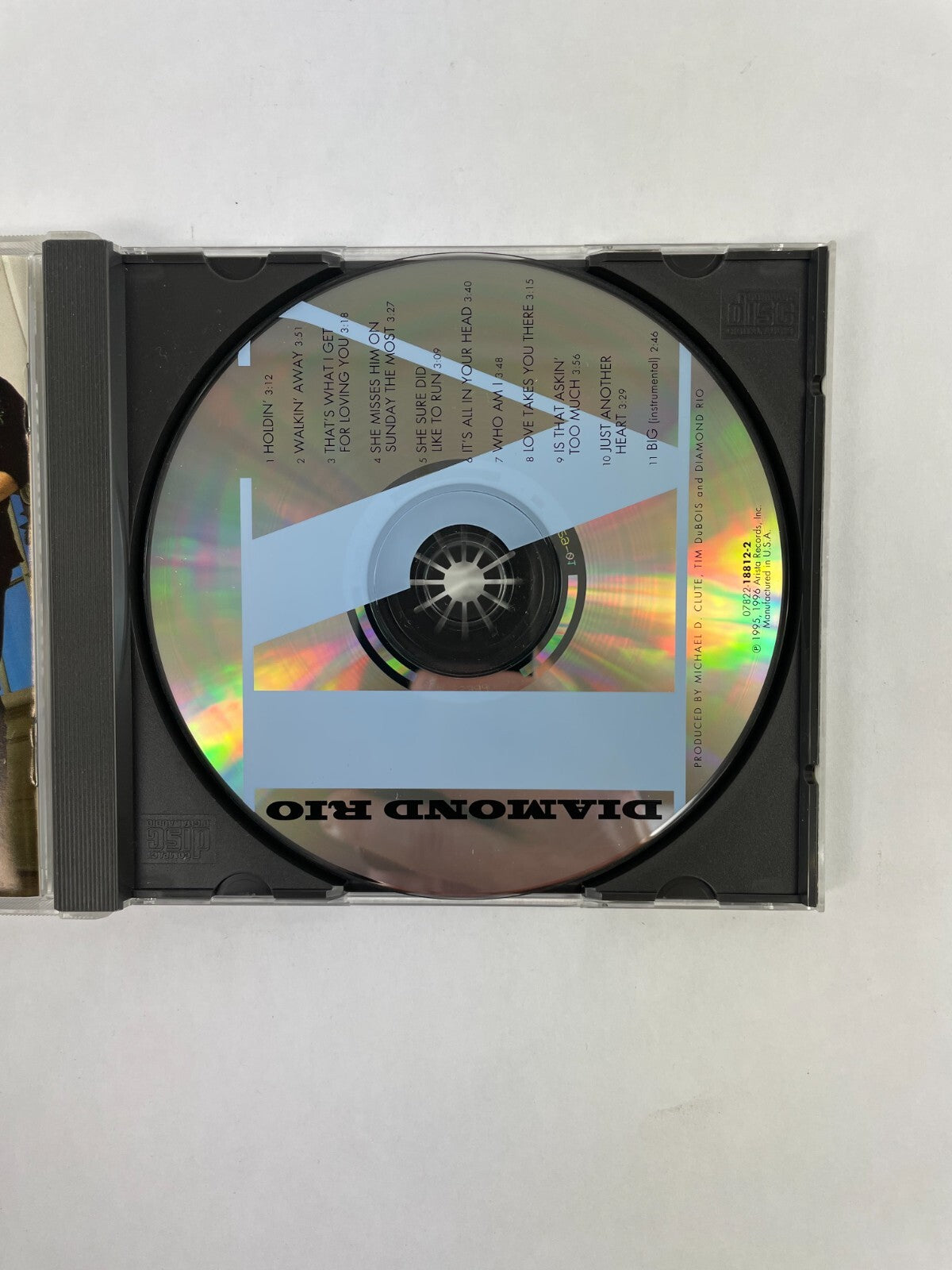 Four Diamond Rio Holdin' Walkin' Away Who Am I Big Just Another Heart CD#72