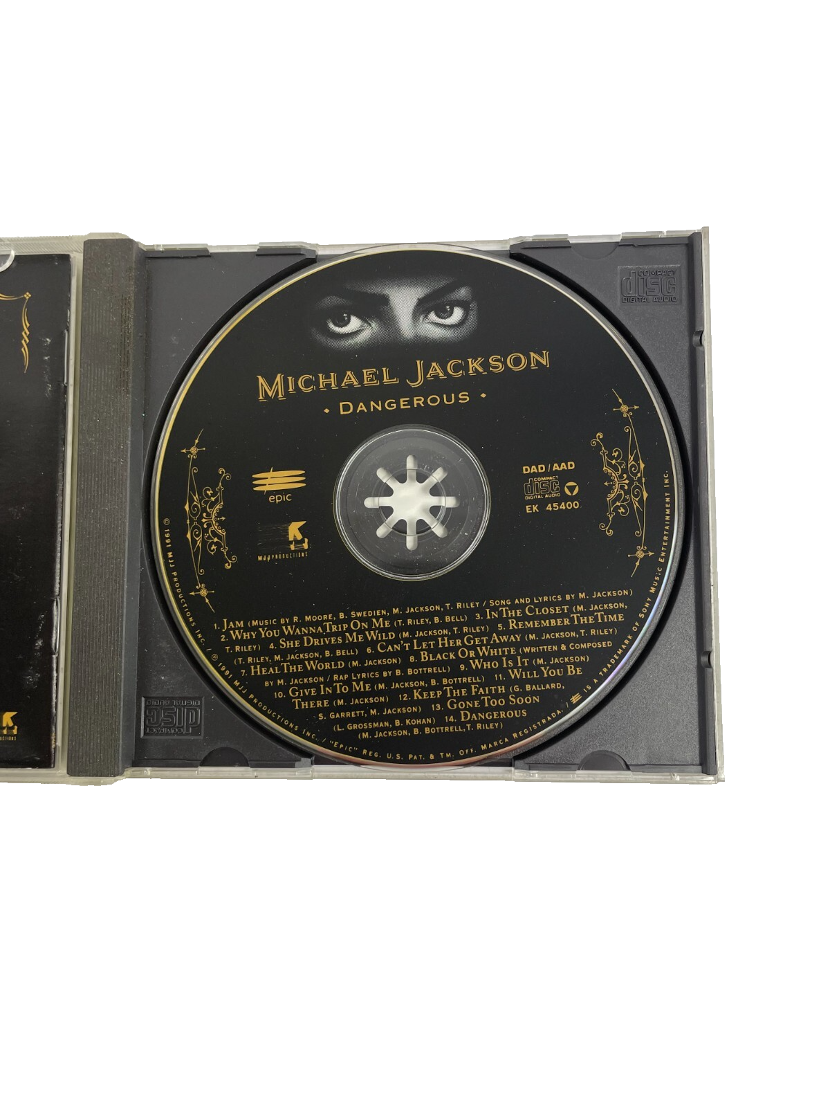 Michael Jackson – Dangerous She Drives Me Wild Can't Let Her Get Away CD#29