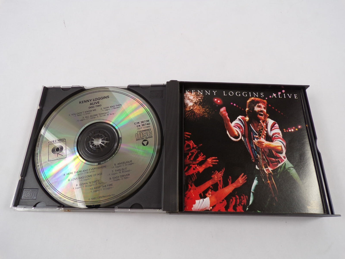 Kenny Loggins Alive I Believe In Love Whenever I Call You Friend Wait A CD#45