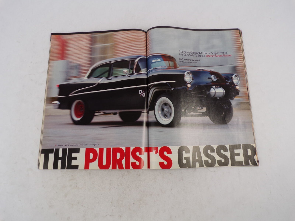 December 2008 Hot Rod 64Top Cars! Bonus Poster Pump Gas Drags Top 10 Street/Stri