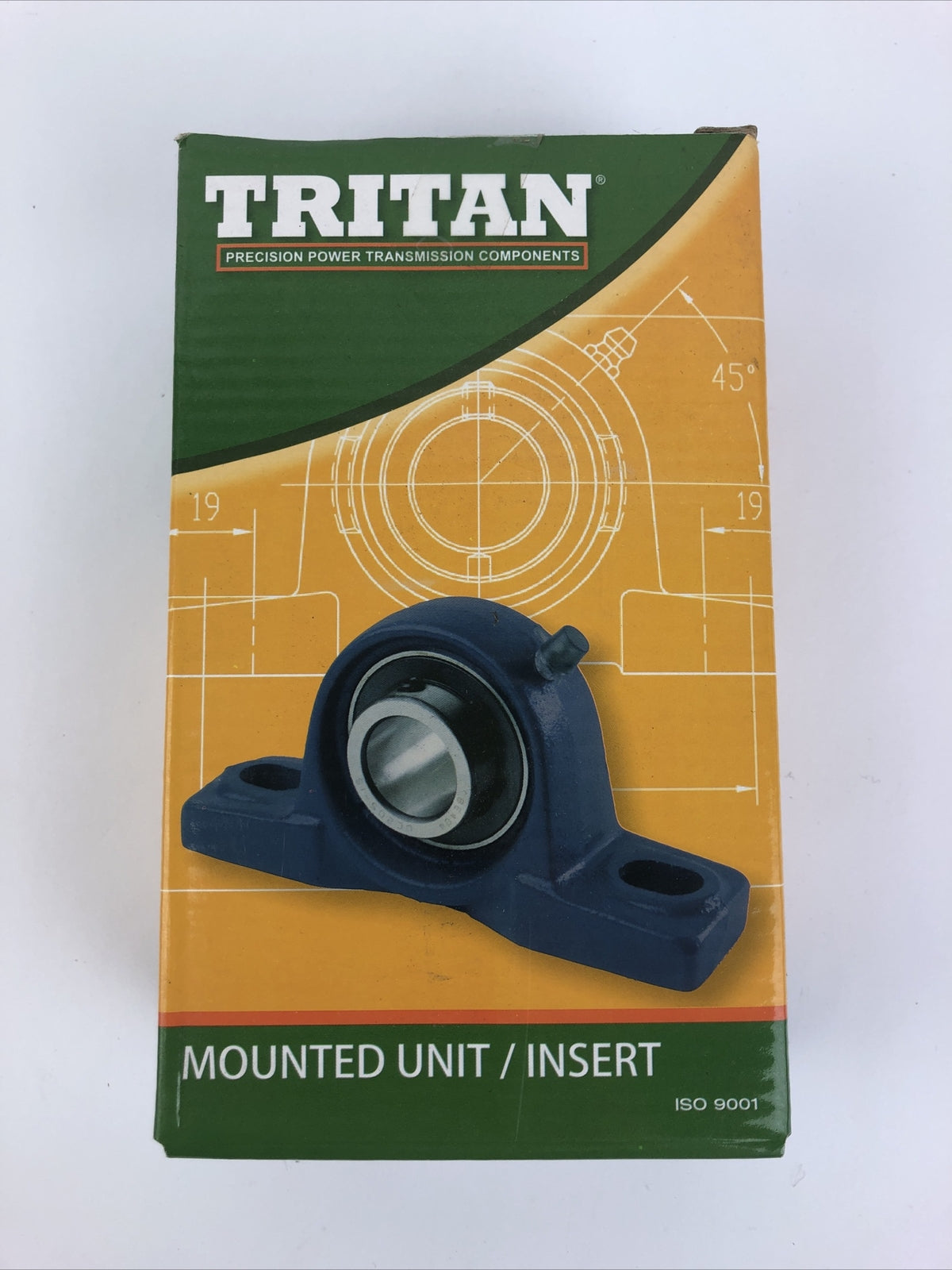 TRITAN Flange Units Cast Iron UCFL208-24 Mounted Bearing Unit / Insert - LOOK