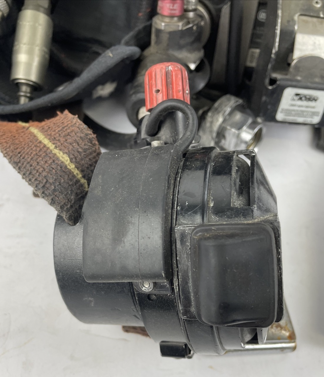 SCOTT SAFETY 4.5 4500 SCBA Air Pack Harness EZ-Flow Air Pak Plus with Sensor k