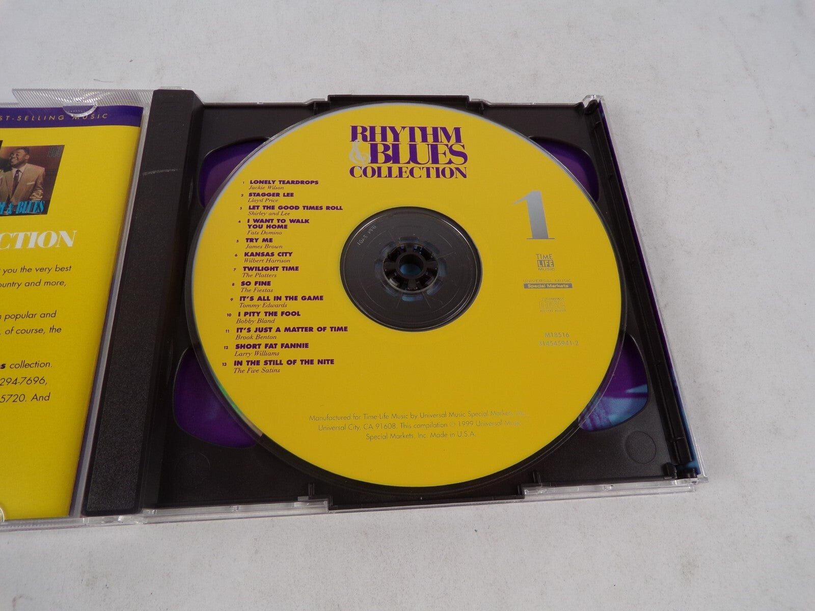 Classic R&B Hits From The '50s Rhythm & Blues Collection Lonely Teardrops CD#55