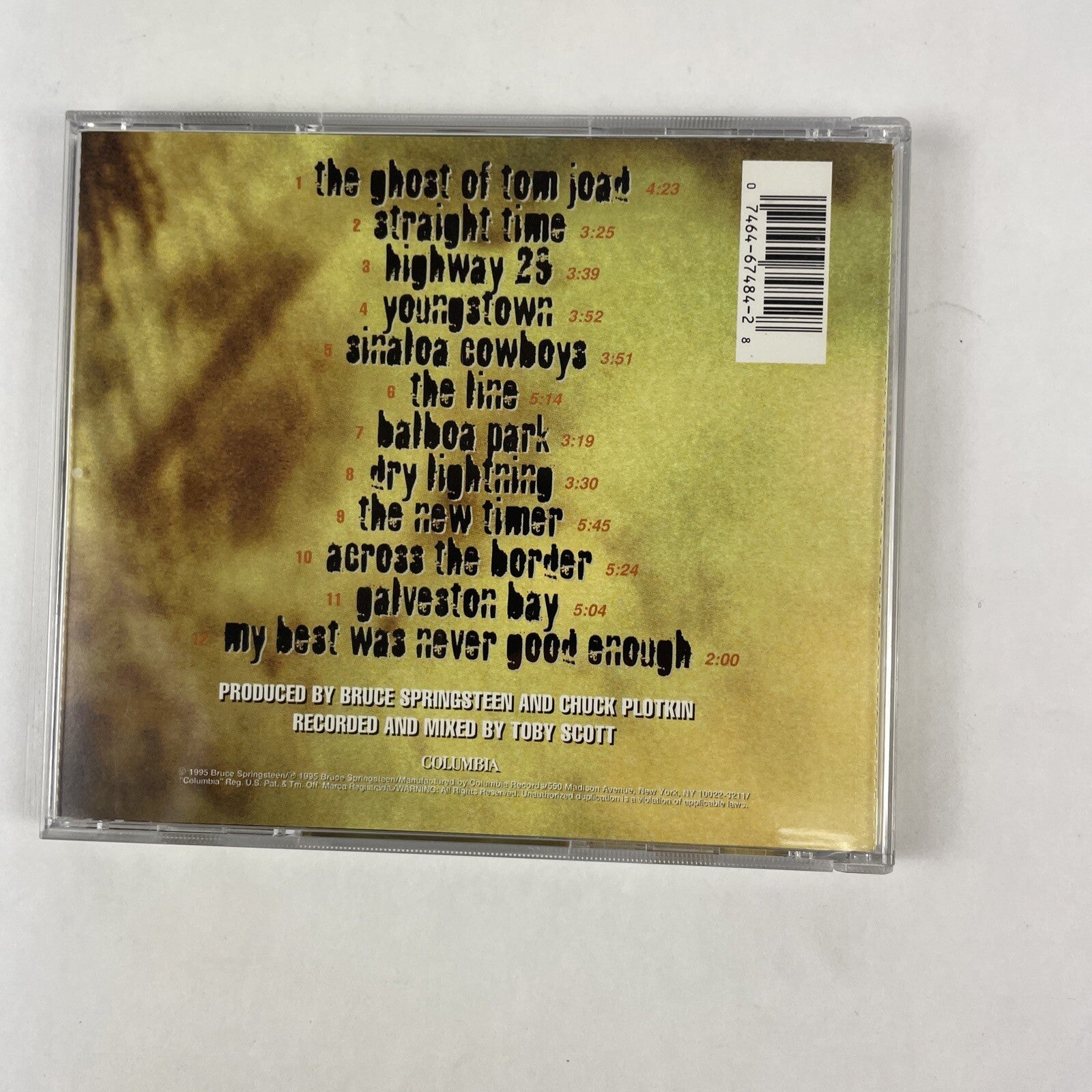 Bruce Springsteen - The Ghost Of Tom Joad (1995) #16