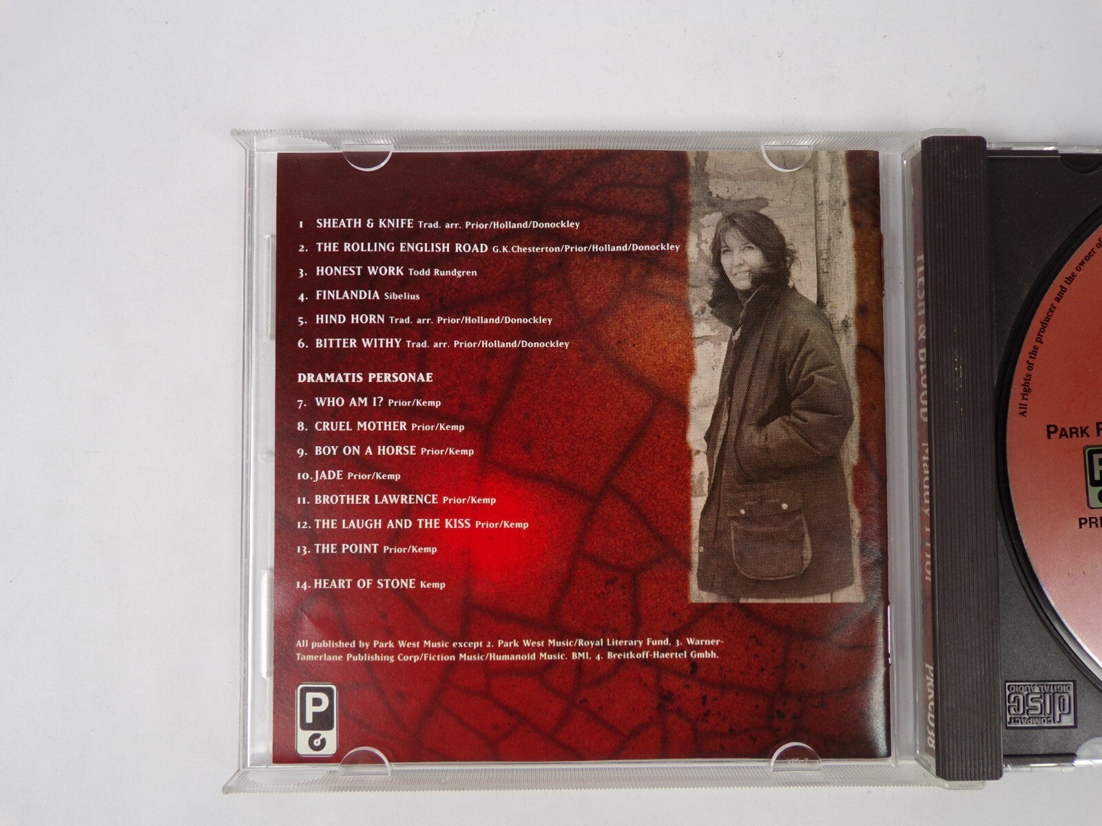 Flesh & Blood Maddy Prior Greatest Hits CD #9