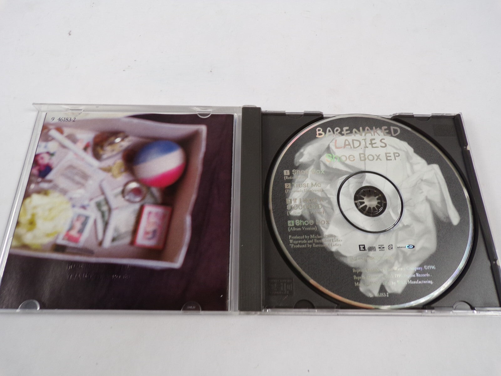 Barenaked Ladies Shoe Box Ep For Promotional Use Only Bonus CD-Rom CD #40