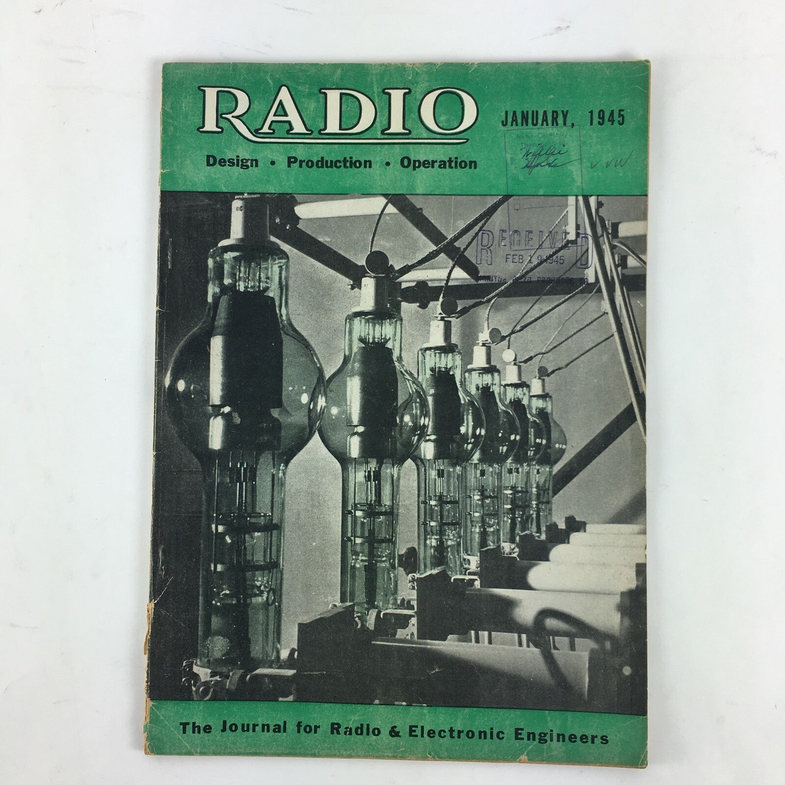 January 1945 Radio Magazine The Journal for Radio and Electronic Engineers