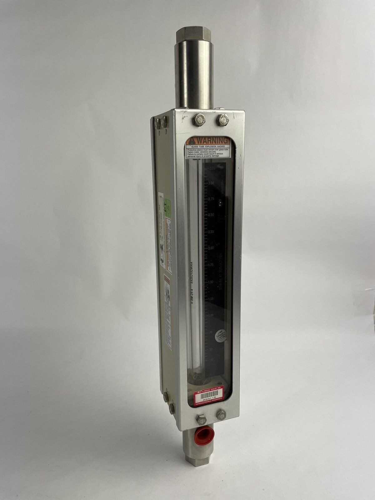FLOW METER BROOKS INSTRUMENT LIQUID Tube Variable Area Flowmeter AIR
