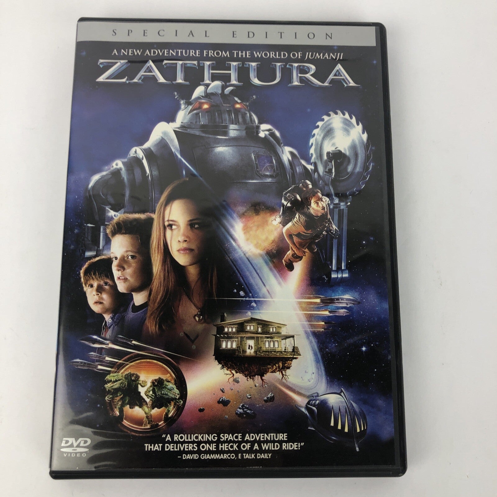 Zathura DVD Special Edition Widescreen - Mint Disc Free Shipping