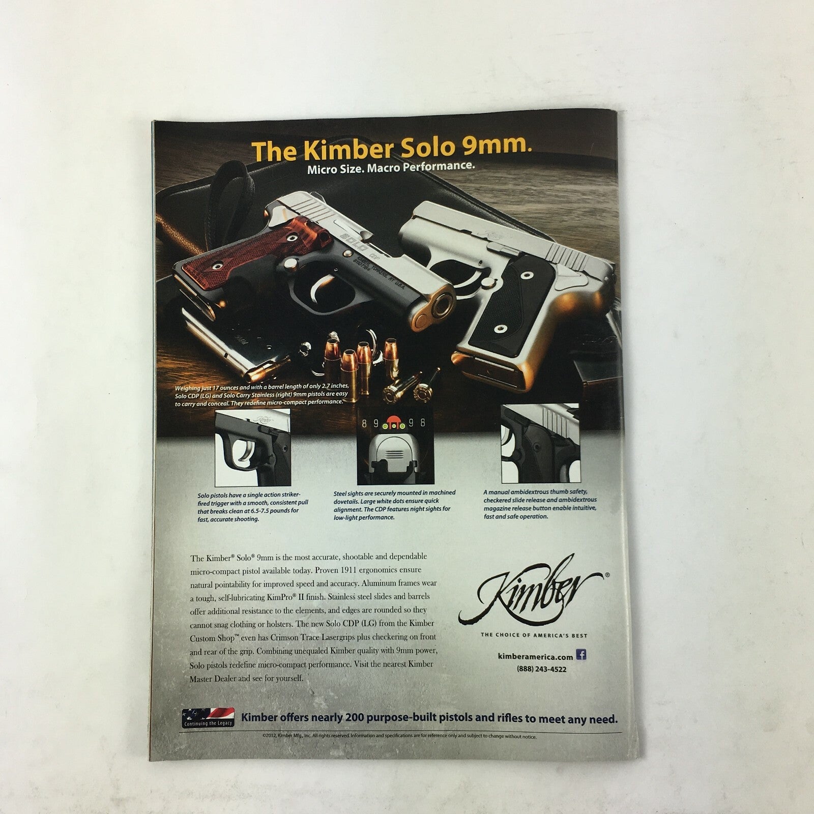 April 2015 Guns Magazine V3 12 Guage 9mm & .44 Magnum Rangers Rifle .357 Magnum