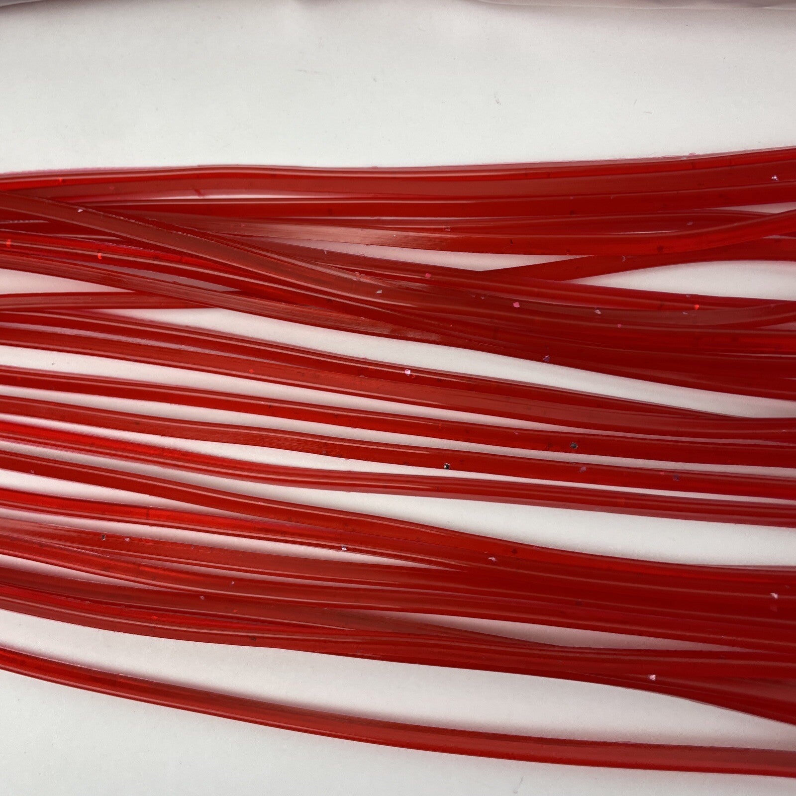 Newell MFG 10-pack offshore trolling fishing skirts red for tuna marlin and wahoo lures
