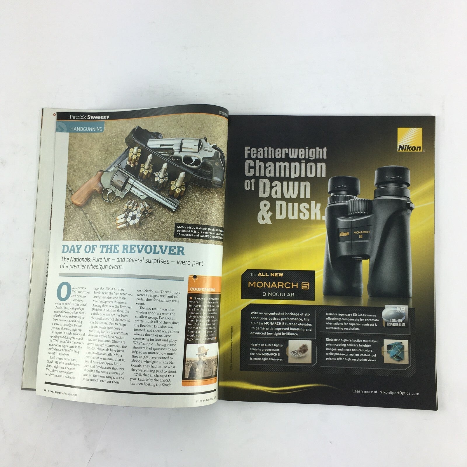 December 2013 Guns & Ammo Magazine Rugers New 7.62 Mauser's Model 12 .338 Lapua
