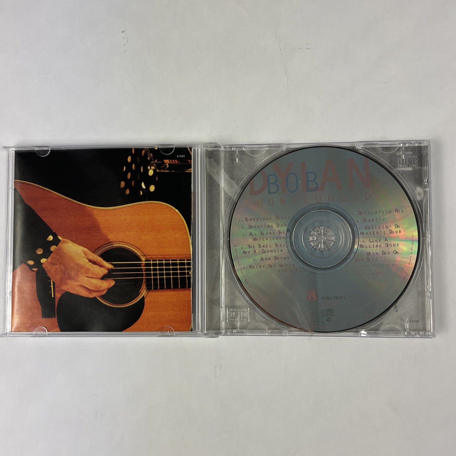 Bob Dylan - MTV Unplugged 1995 CD Acoustic Guitar Live in Studio #15