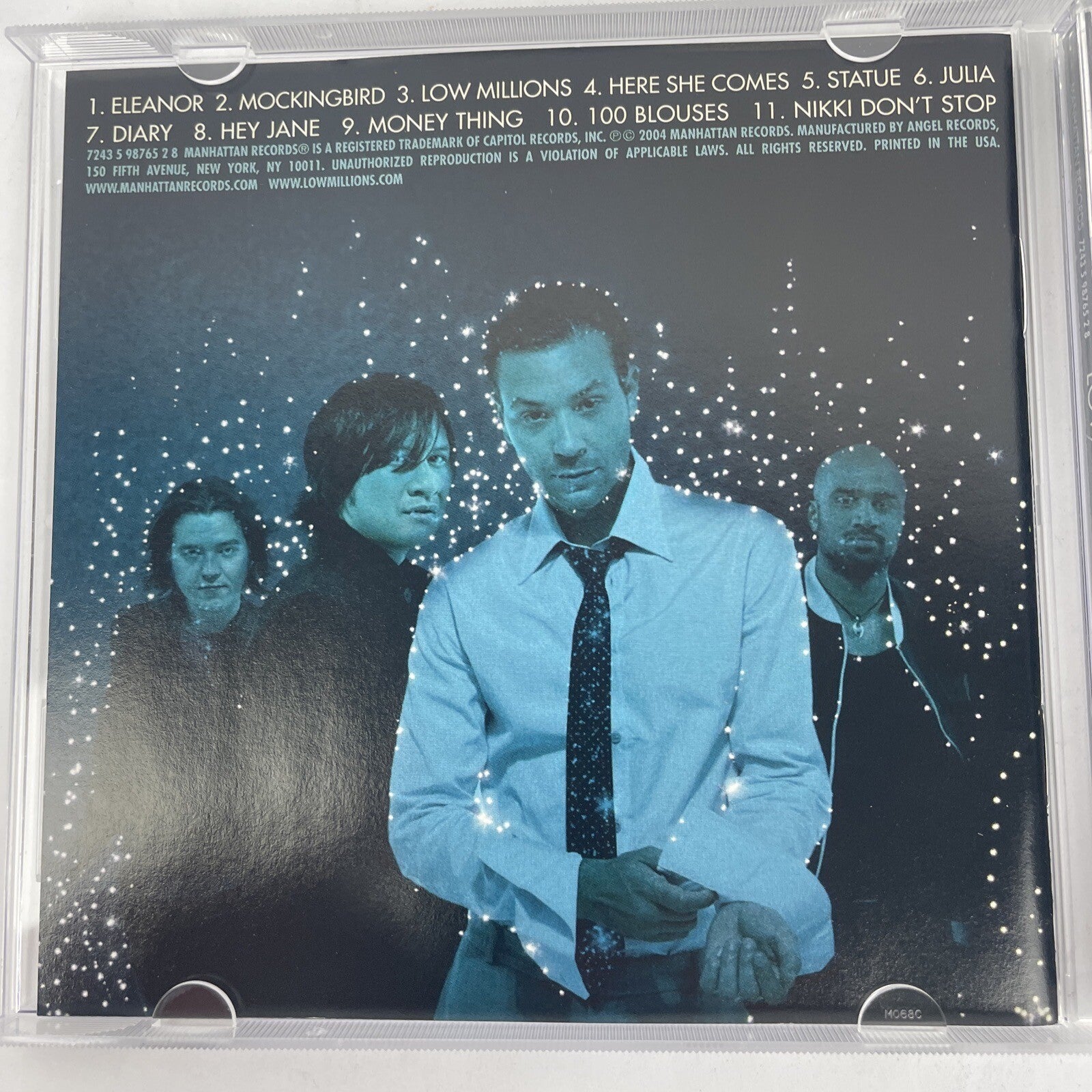 Low Millions - Ex-Girlfriends ( Digital Audio CD ) 2004 Manhattan Records - L