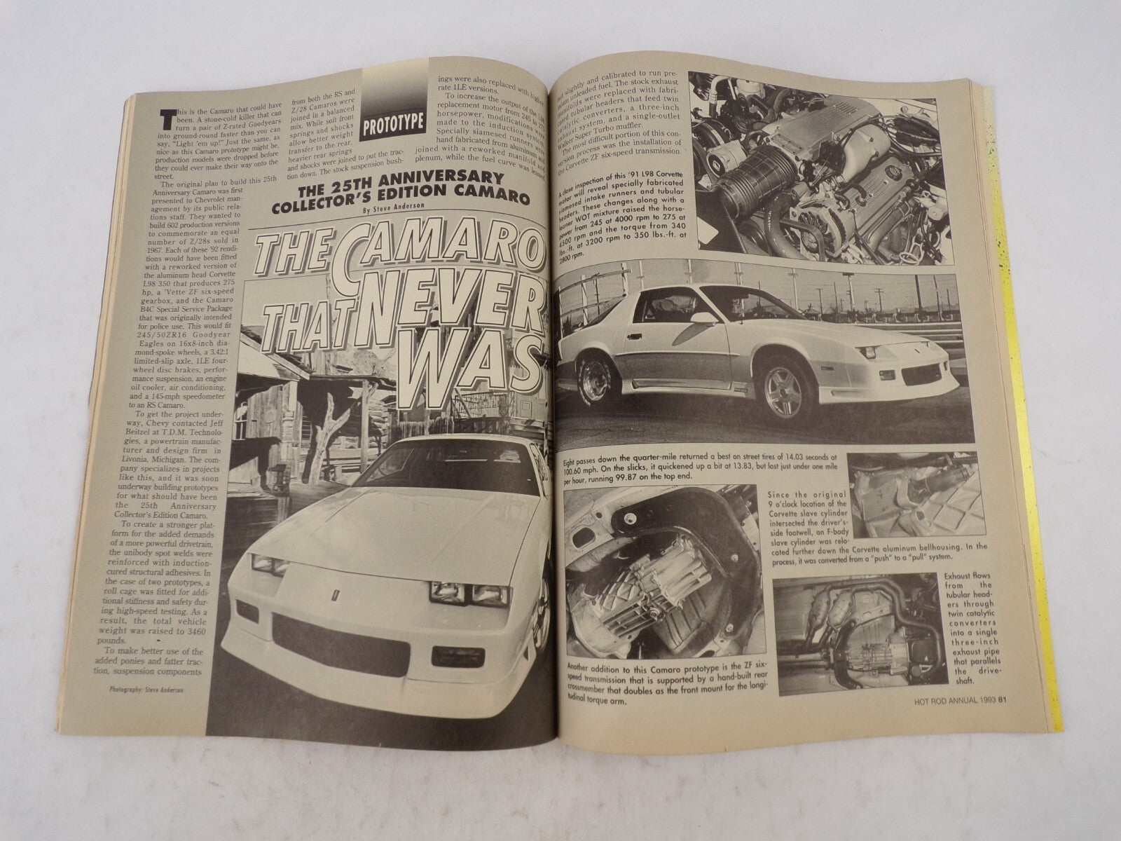 December 1993 Hot Rodding Magazine Huge Performance Directory Shops Parts Servi