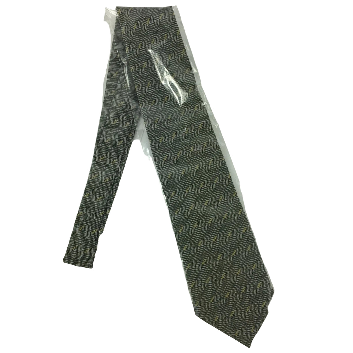 Genuine DKNY handmade multi-coloured 100% silk formal and casual tie