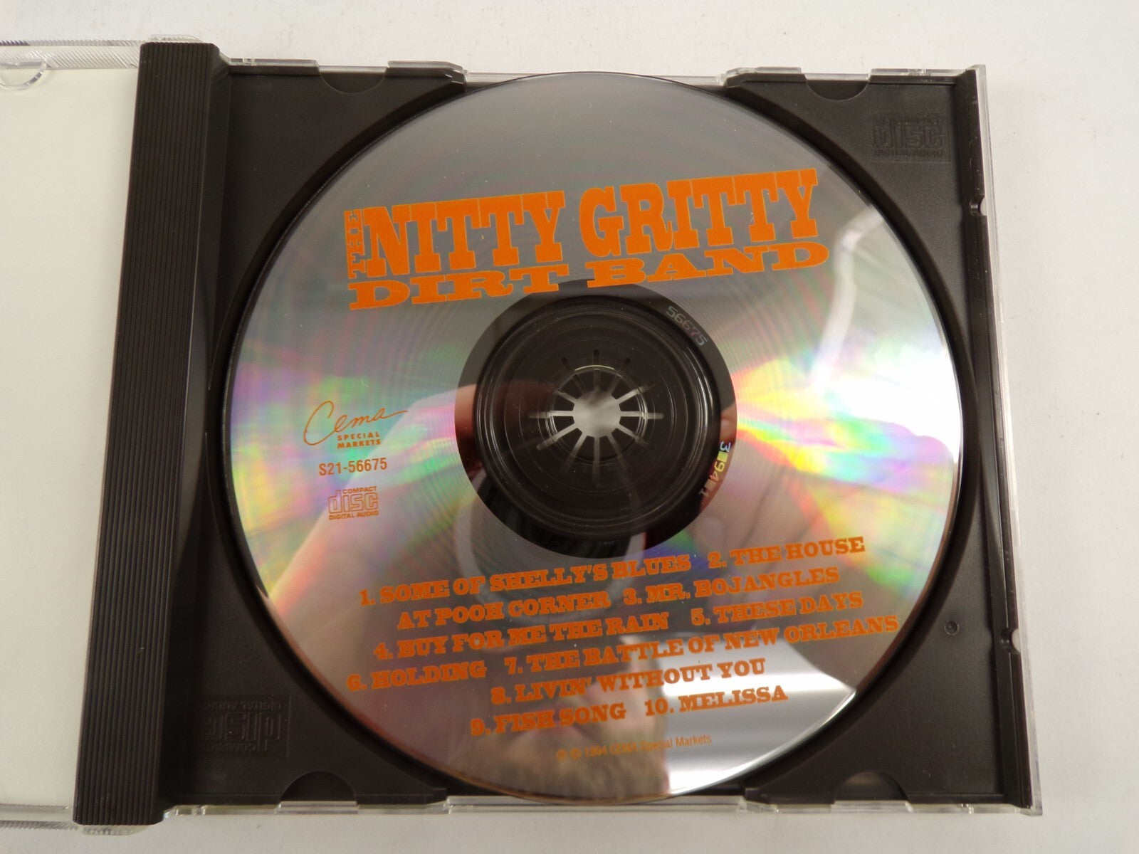 The Infinity Gritty Dirt Band Holding These Days Fish Song Melissa CD#47