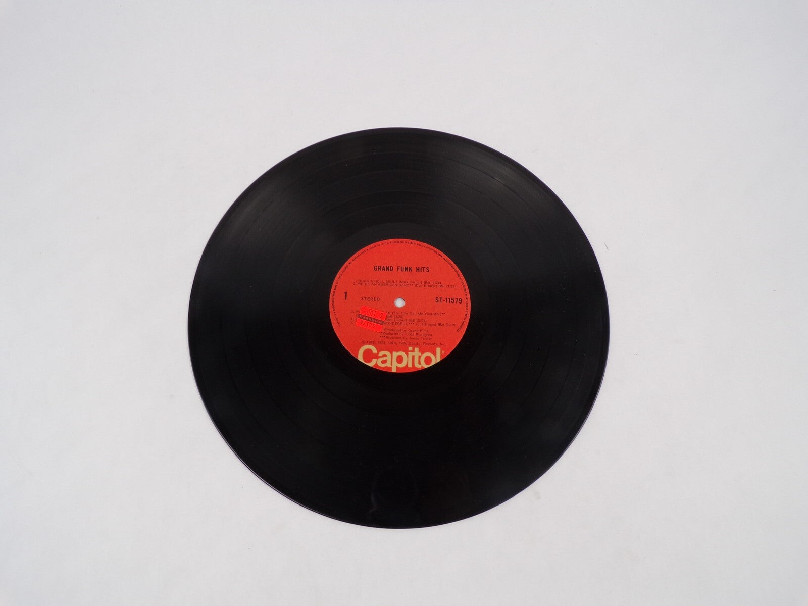 Grand Funk Hits The Loco-Motion Shinin" On Sally Take Me Vinyl Record