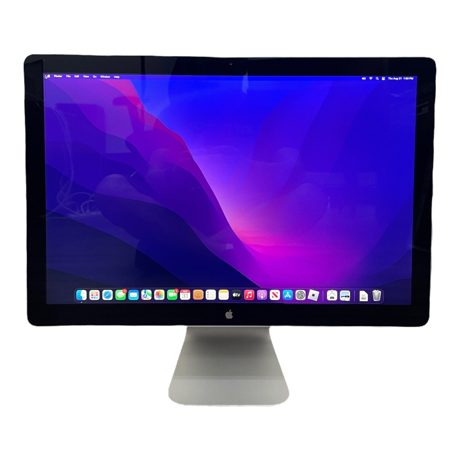 Apple LED Cinema Display A1267 24" Widescreen Monitor excellent condition