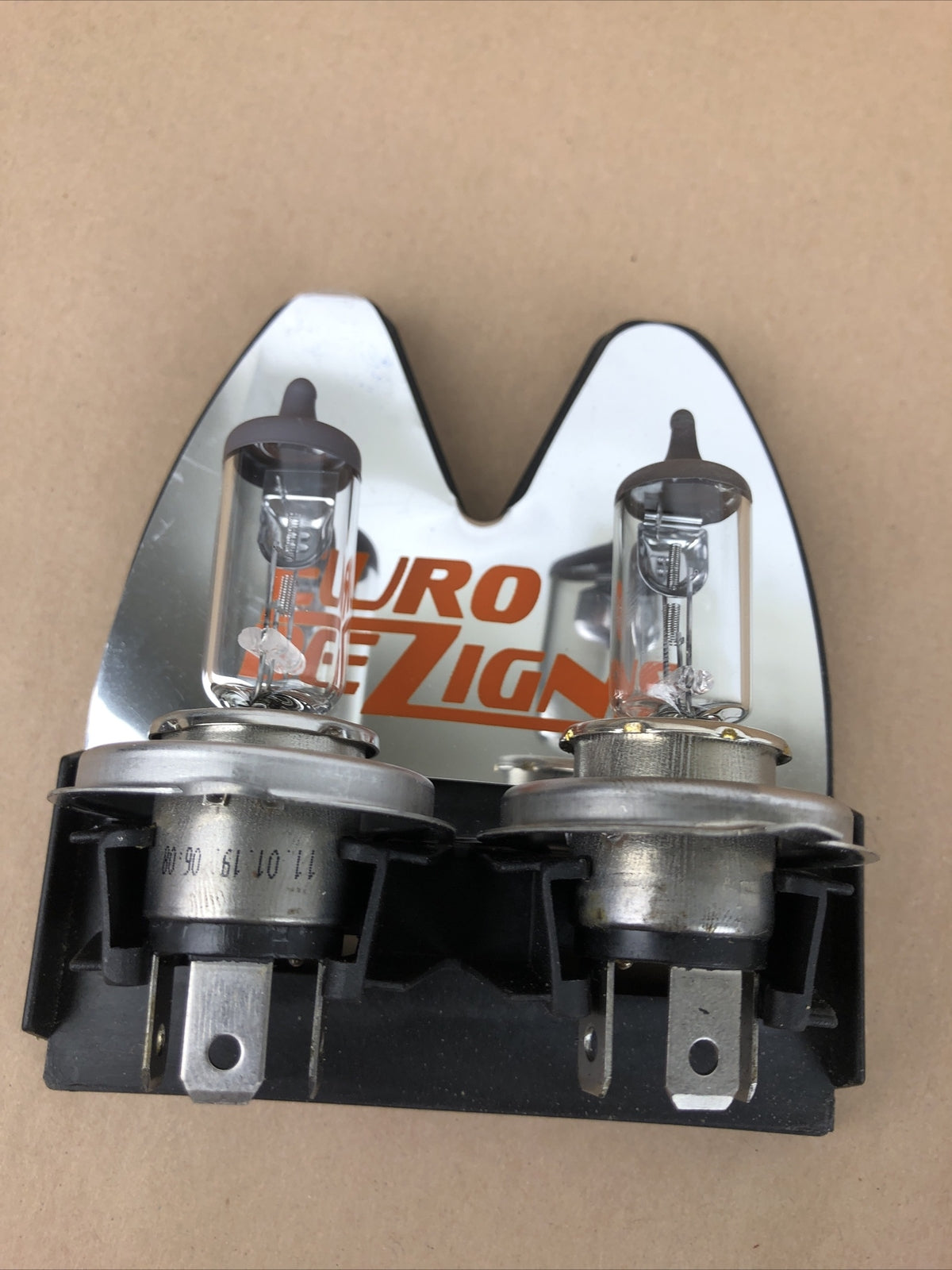 Euro Dezigns 9007 Xenon Krypton 8500K HID style headlight bulbs NOS automotive lighting replacement bulb set