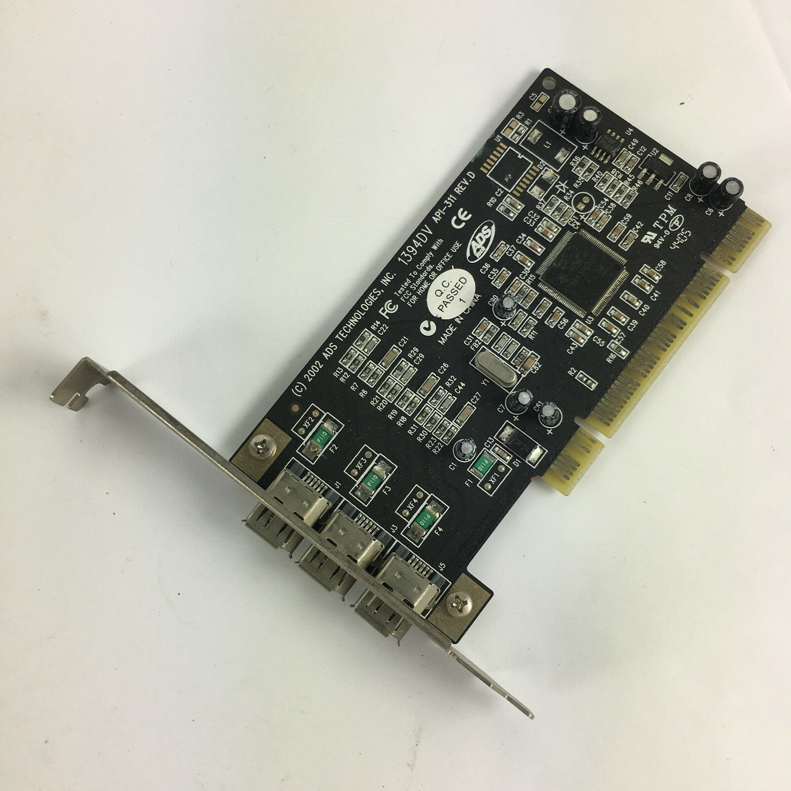Genuine ADS Technologies 1394DV API-311 3 Input PCI Card Desktop PC