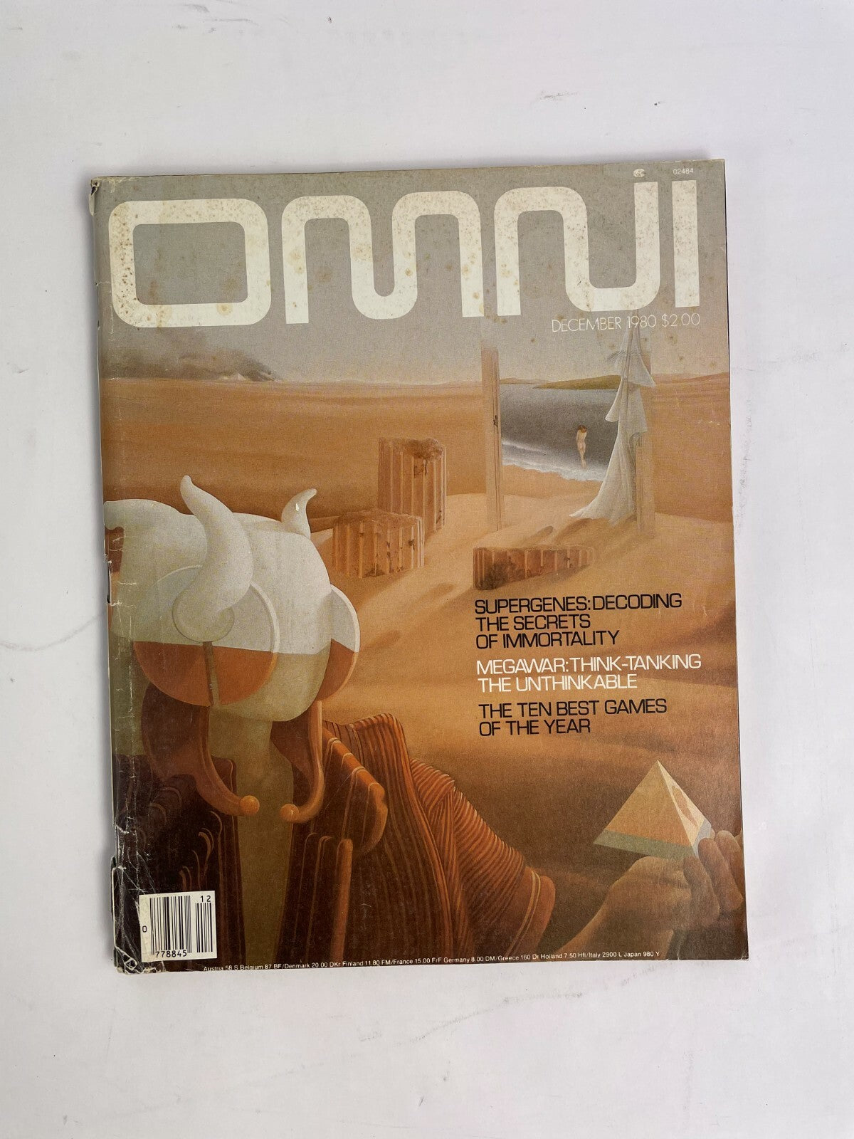 December 1980 Omni Magazine Supergenes Decoding The Secrets of Immortality Games