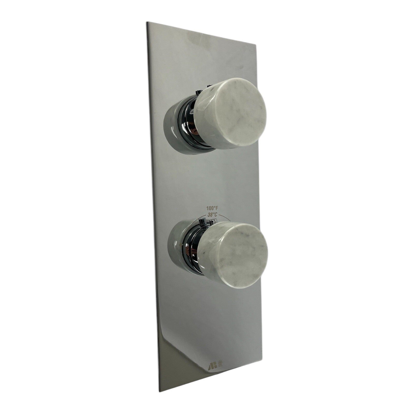 Aquabrass Marmo square trim set Marble handle for thermostatic valve 12123 2-way