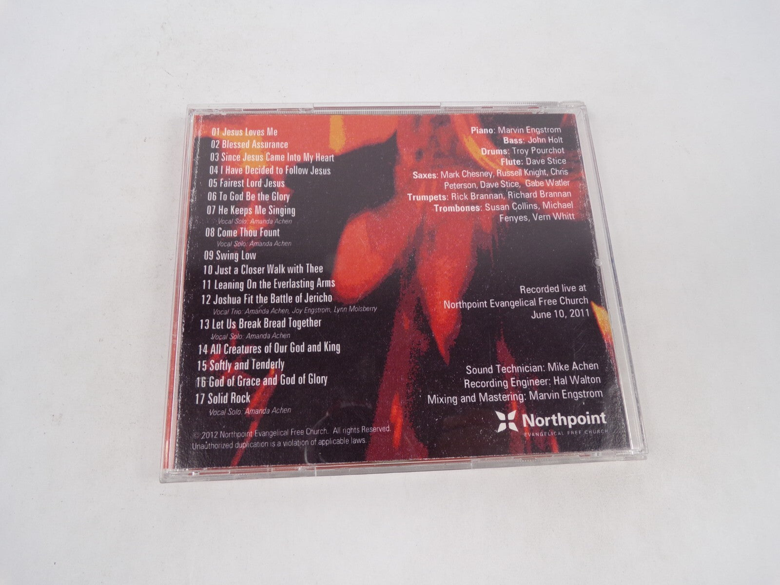 Live! Marvin Engstrom And The Northpoint Big Band Jesus Loves me Blessed CD#70