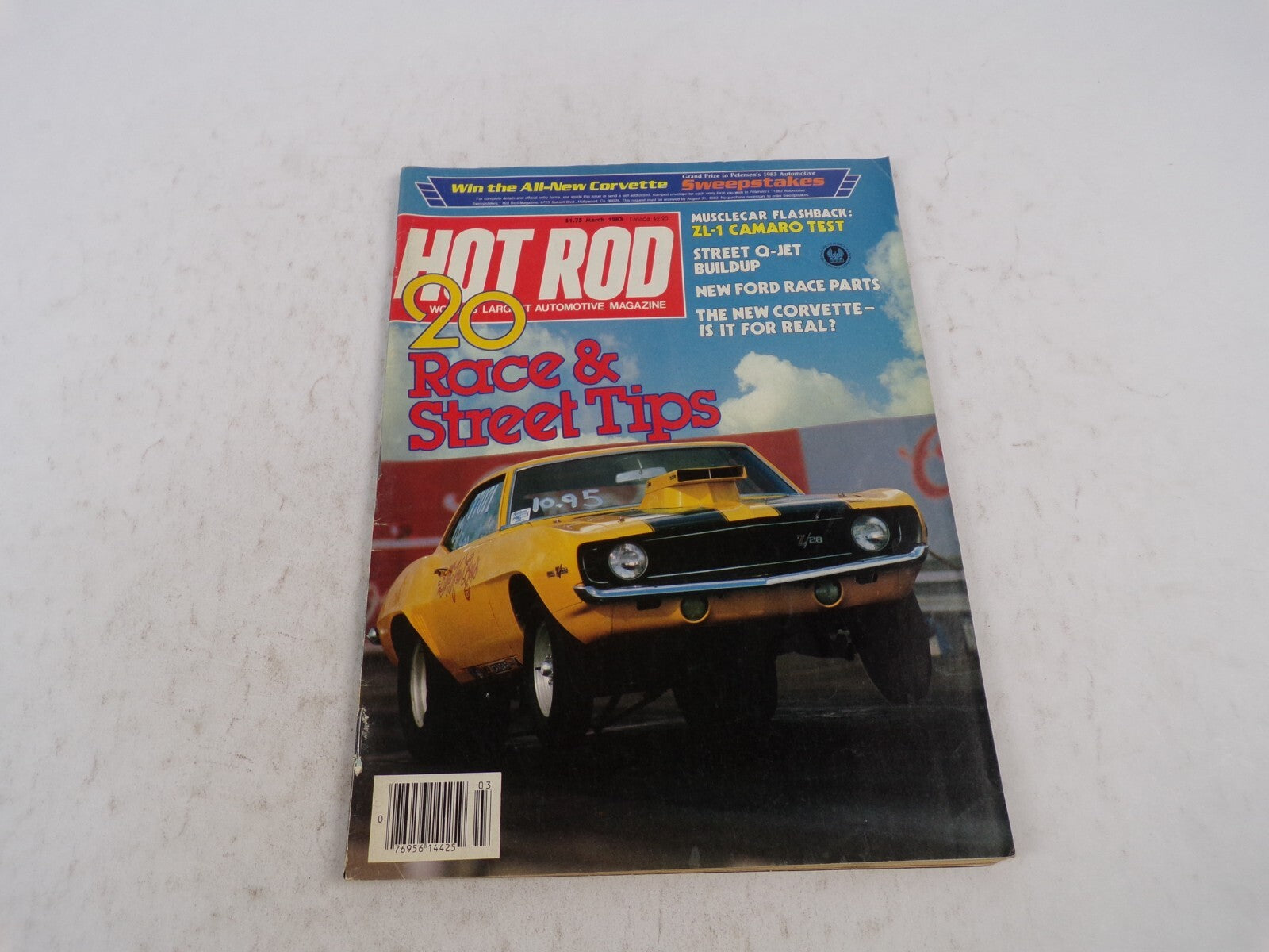June 1986 Hot Rodding Magazine 20 Race 7 Street Tips Win The All-New Corvette S