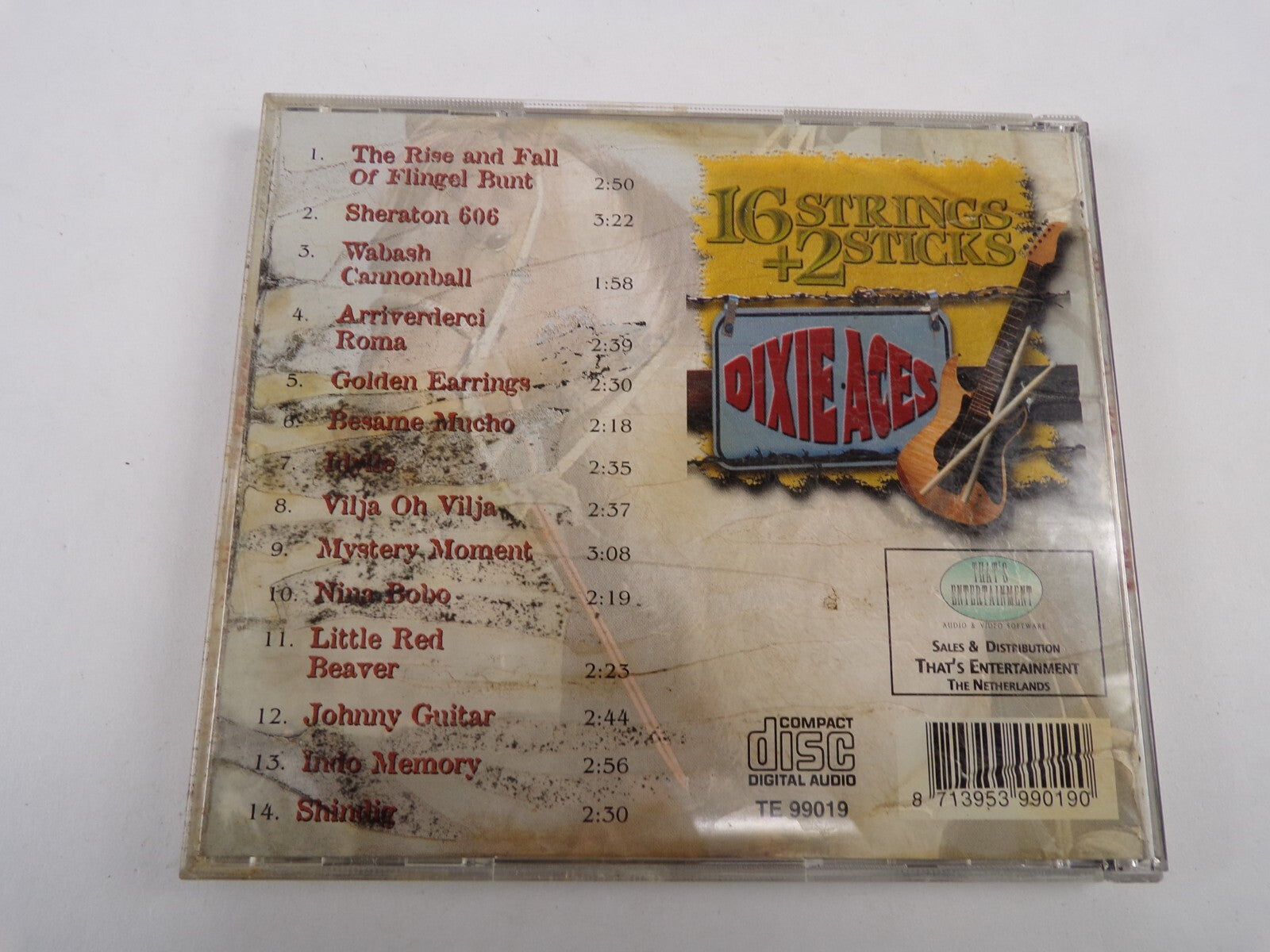 16 Strings + 2 Sticks Dixieaces The Rise And Fall Of Flingel Bunt CD#37