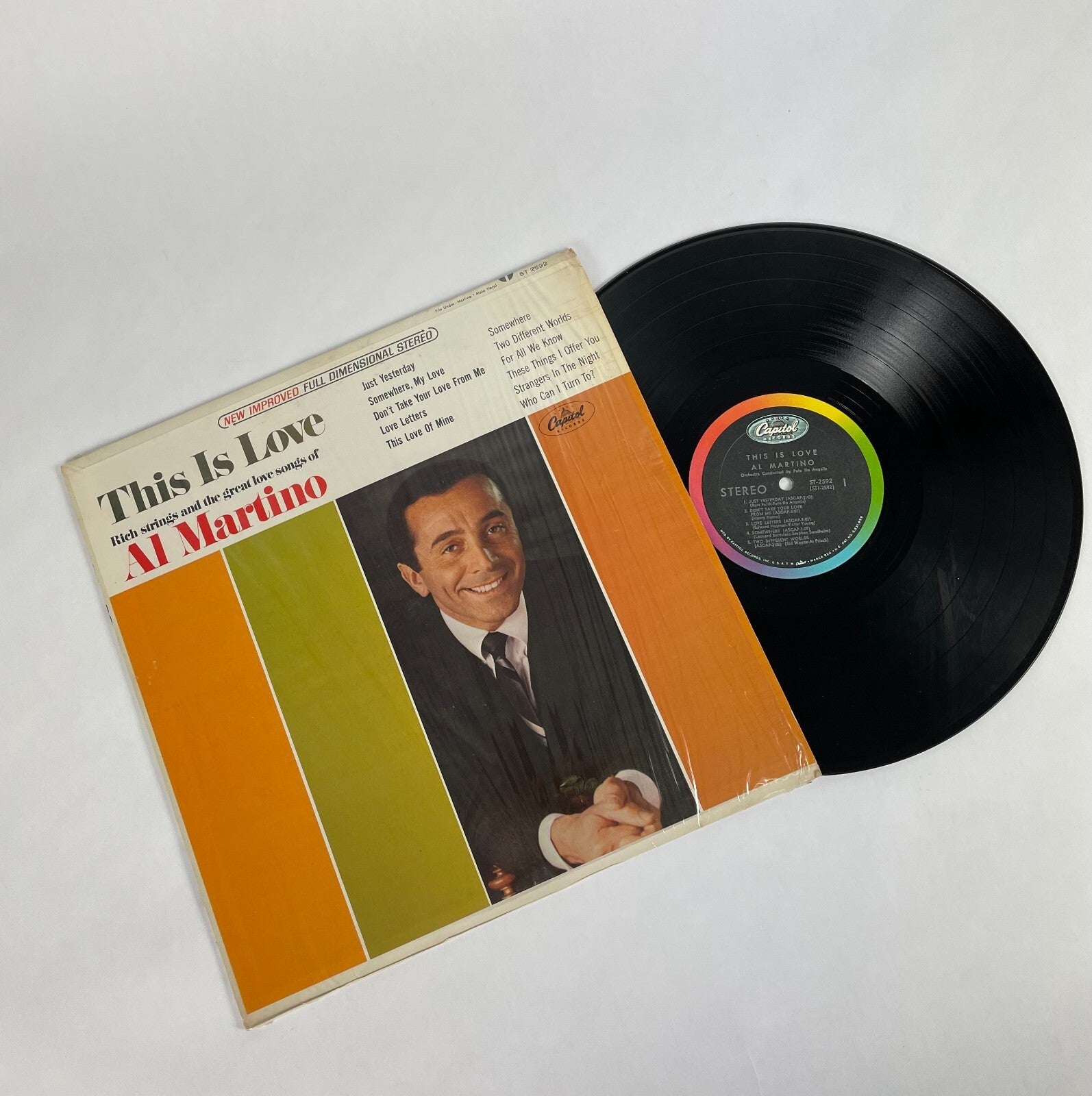 This is Love Al Martino Vinyl Record