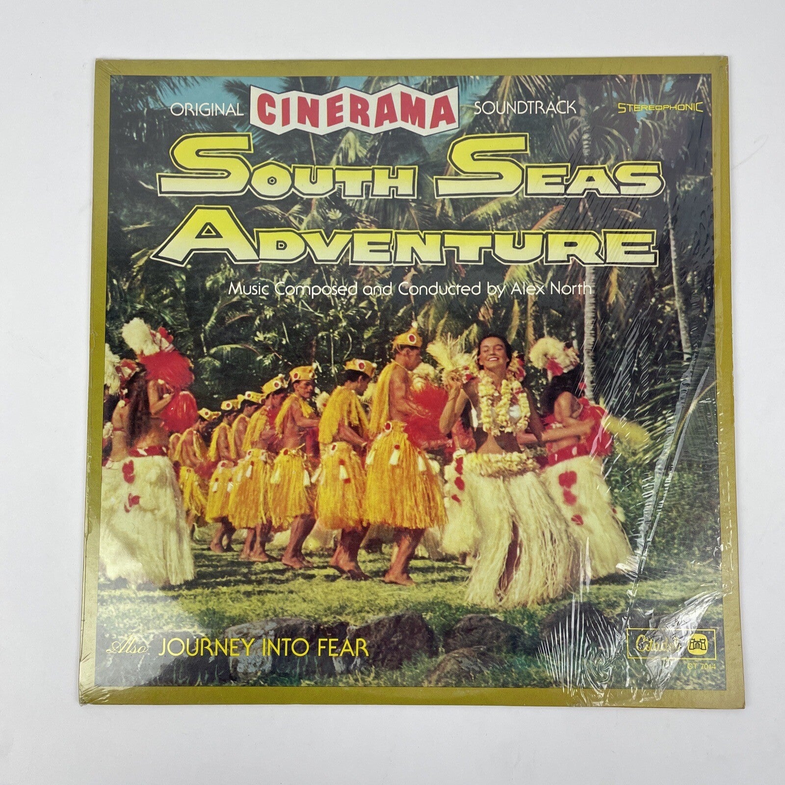 Alex North Lp South Seas Adventure Original Soundtrack On Citadel - Cinerama