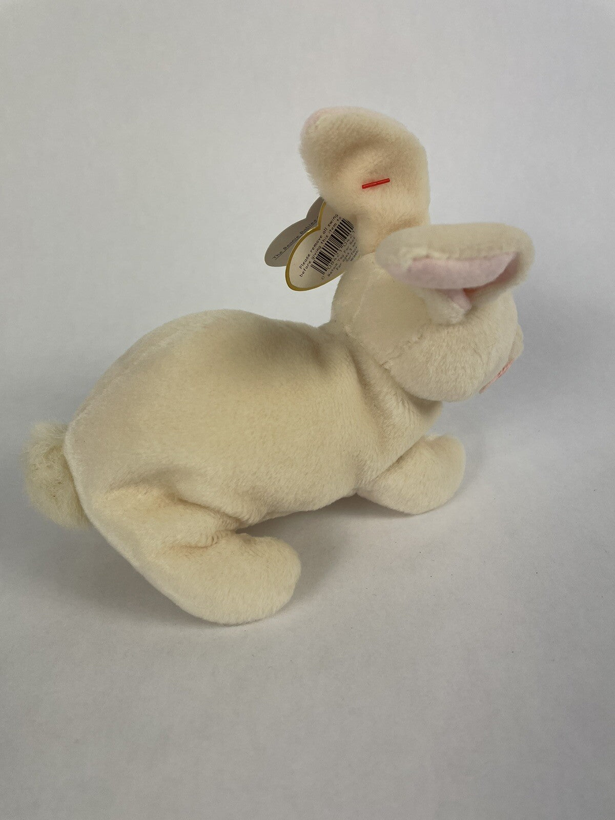Ty Beanie Baby Nibbler The Rabbit Collectible Plush Retired Vintage Original New
