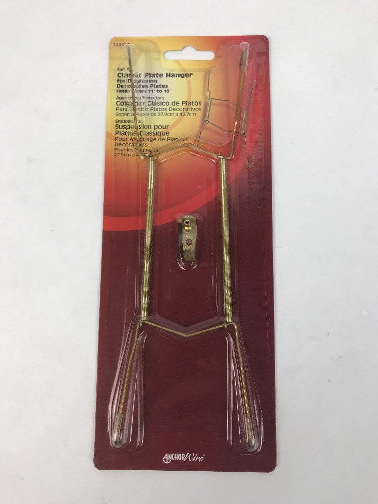 Anchor Wire #122056 Large Plate Hanger/Tips,No 122056, Hillman Fasteners