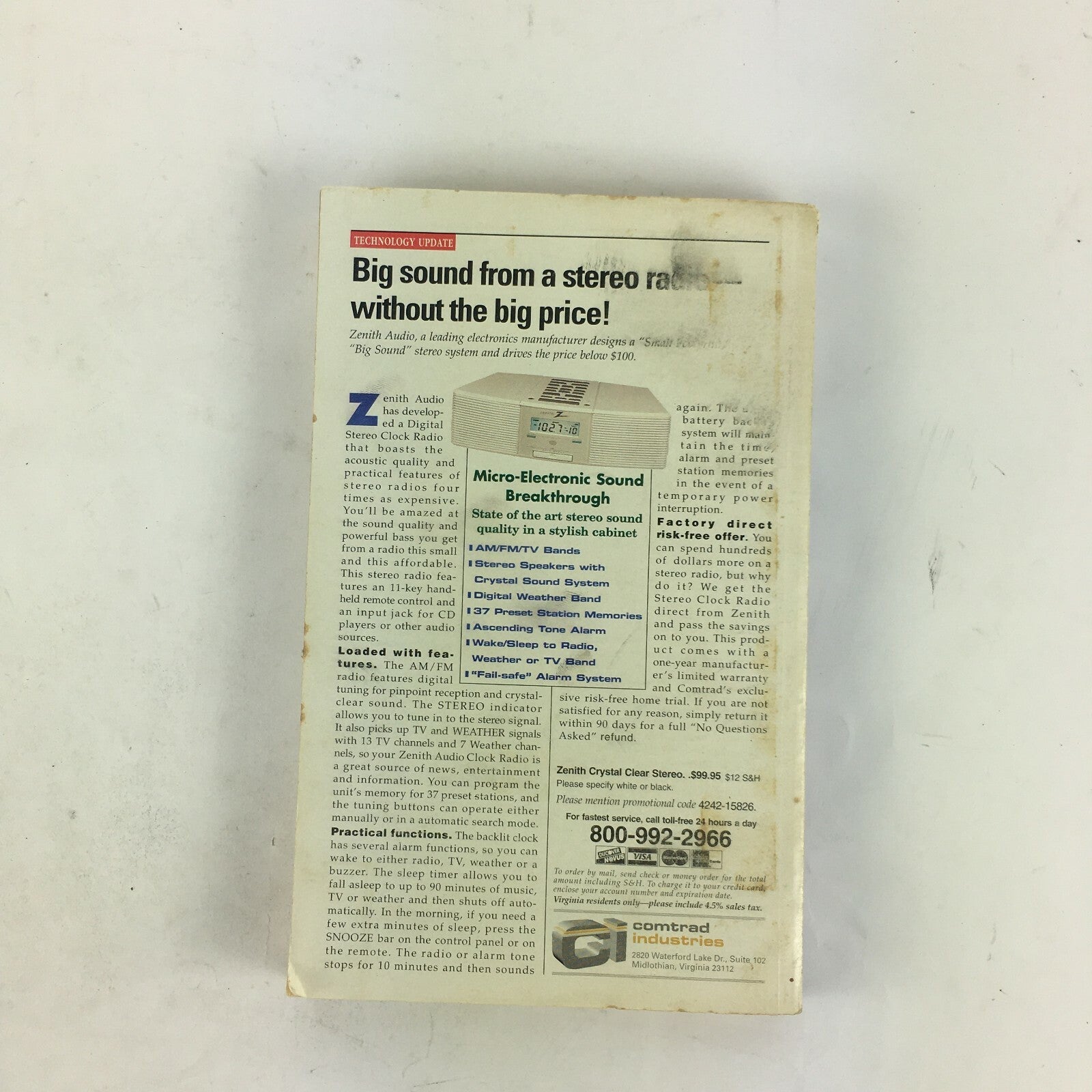 August 1999 Analog Science Fiction Fact Magazine The Astronaut from Wyoming