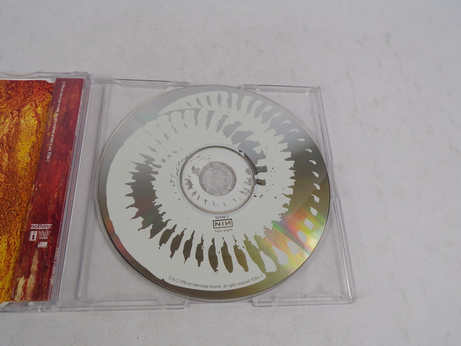Nine Inch Nails The Downward Spiral Interscope Records All Rights Reserved CD#58