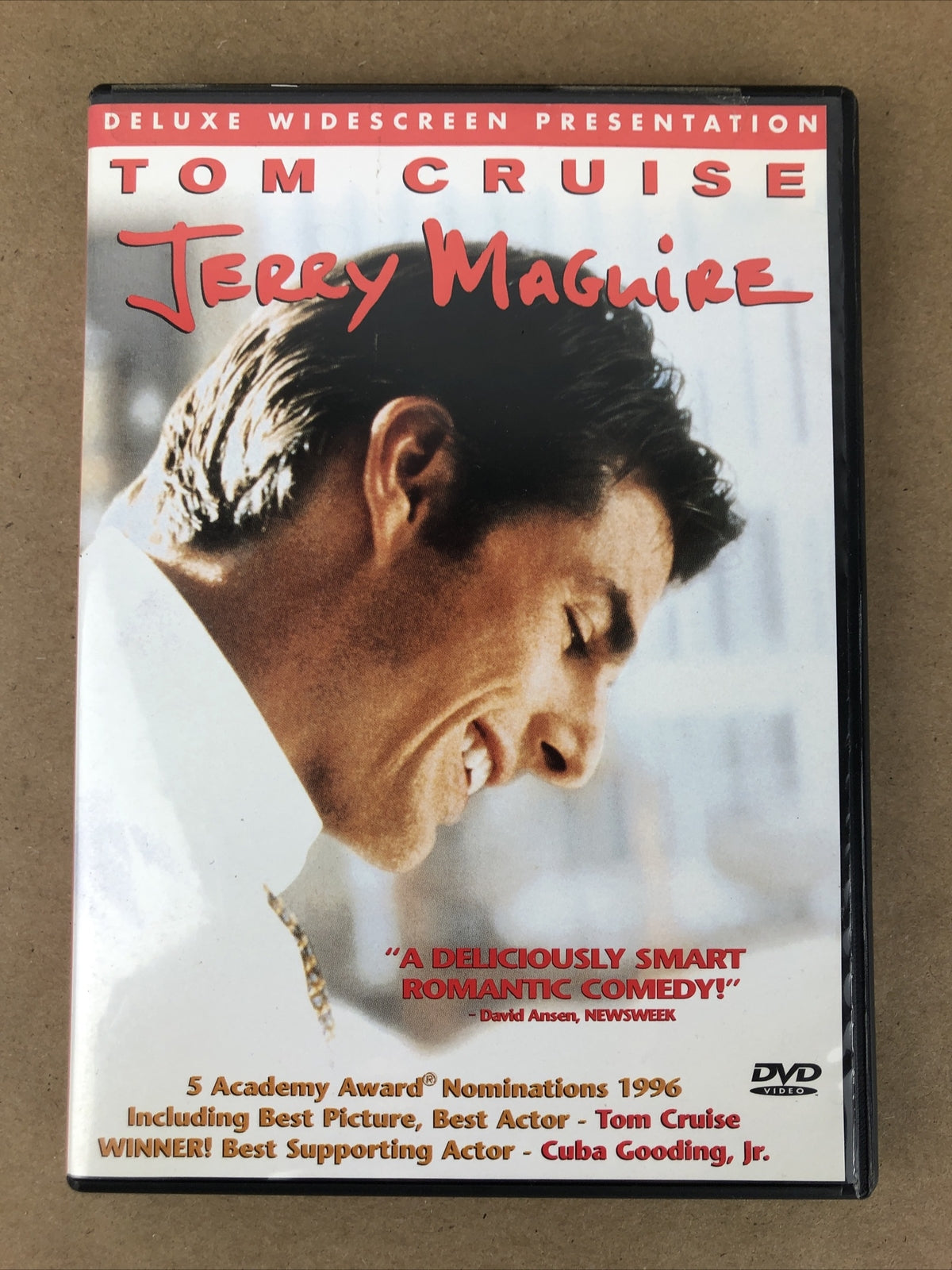 Jerry Maguire (DVD, 2005) Tom Cruise Cuba Gooding Jr. Renee Zellweger * MINT *
